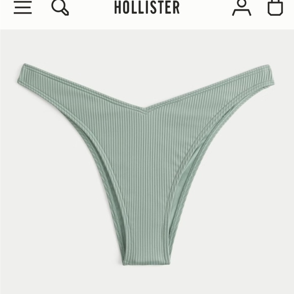 Hollister Ribbed Bikini Set - Picture 2 of 8